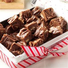 Three-Chocolate Fudge