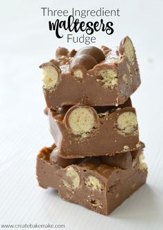 Three Ingredient Maltesers Fudge