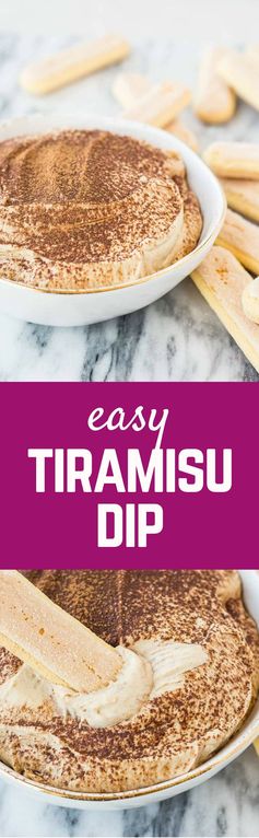 Tiramisu Dip Recipe (SO easy!