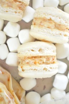 Toasted Marshmallow Macarons