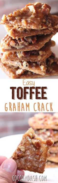 Toffee Graham Crack Bars
