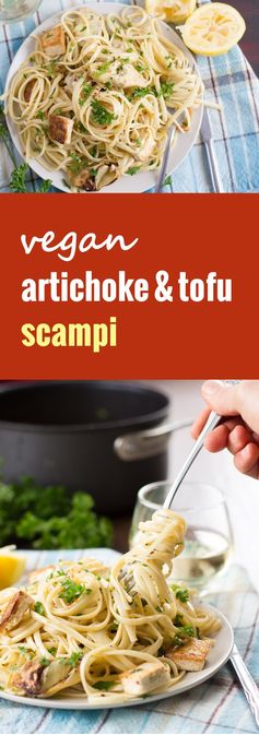 Tofu & Artichoke Scampi