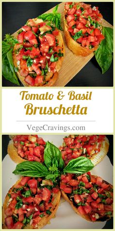 Tomato & Basil Bruschetta