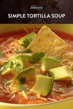 Tortilla Soup & Mexican Cheese