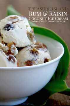 Treasure Island | Rum and Raisin Jamaican Coconut Ice Cream