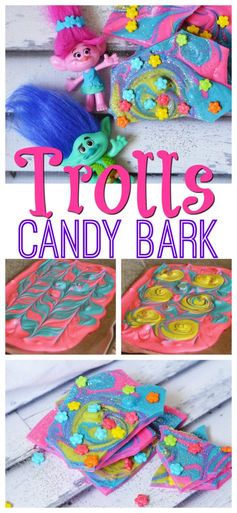 Trolls Movie – Trolls Inspired Candy Bark