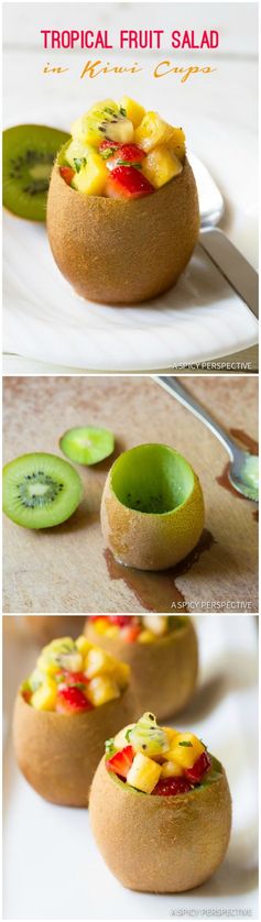 Tropical Fruit Salad with Vanilla Bean