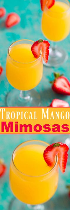 Tropical Mango Mimosas