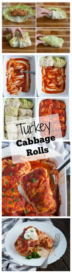 Turkey Cabbage Rolls