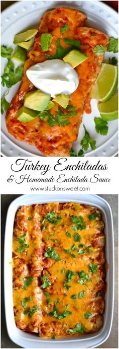 Turkey Enchiladas