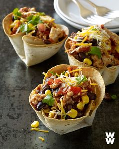 Turkey Taco Cups