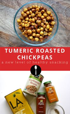 Turmeric Roasted Chickpeas