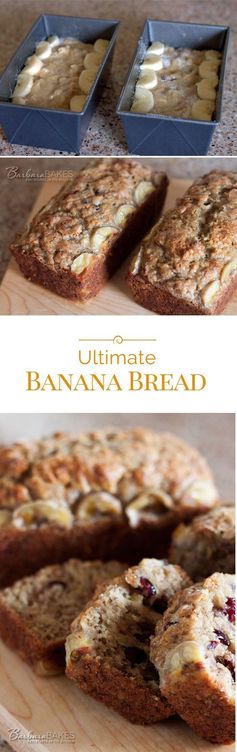 Ultimate Banana Bread Mini Loaves