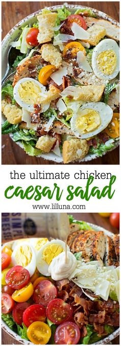 Ultimate Chicken Caesar Salad