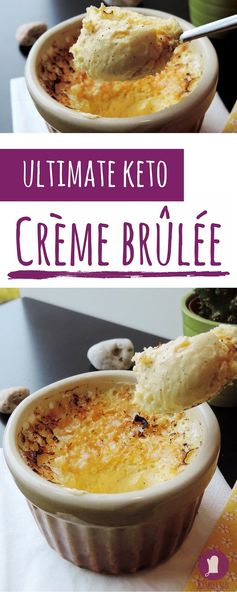 Ultimate Keto Crème Brûlée