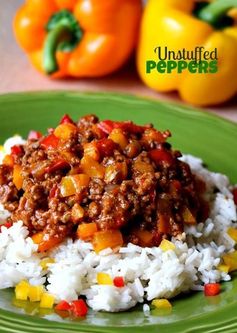 Unstuffed Peppers