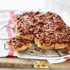 Upside-Down Cinnamon-Pecan Coffee Cake