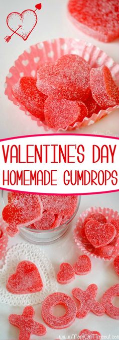Valentine’s Day Homemade Gum Drops