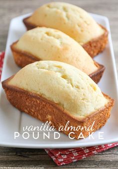 Vanilla Almond Pound Cake