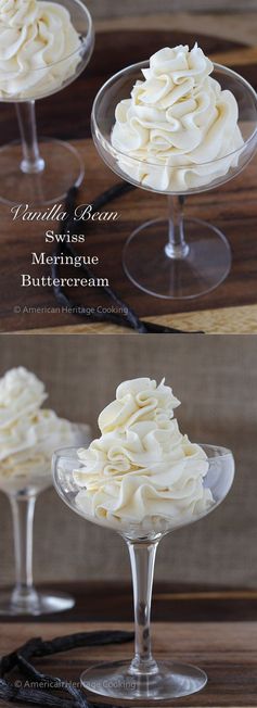 Vanilla Bean Swiss Meringue Buttercream