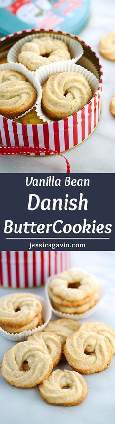 Vanilla Danish Butter Cookies