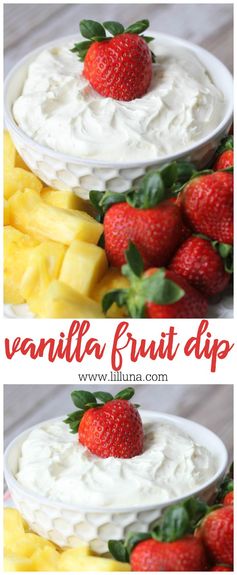 Vanilla Fruit Dip