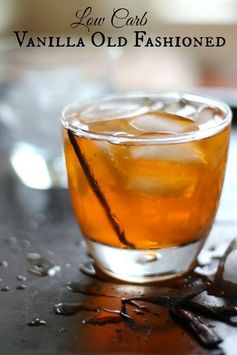 Vanilla Old Fashioned Cocktail