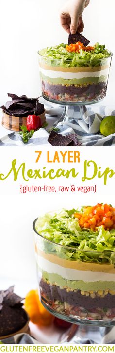 Vegan 7-Layer Mexican Dip