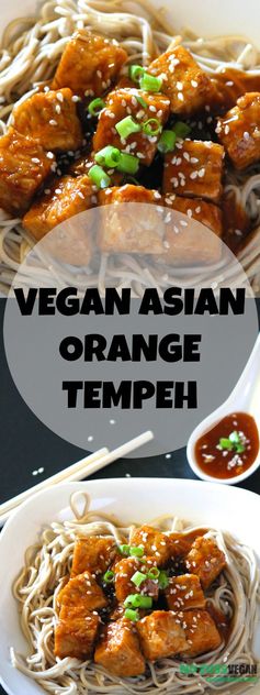 Vegan Asian Orange Tempeh