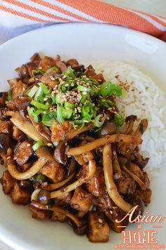 Vegan Bulgogi (Tofu & Mushroom Bulgogi