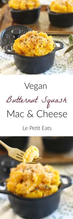 Vegan Butternut Squash Mac and Cheese