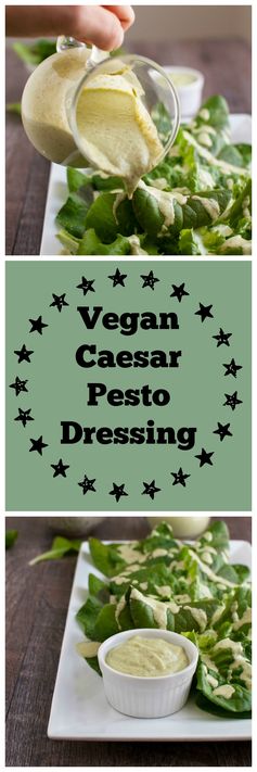 Vegan Caesar Pesto Dressing