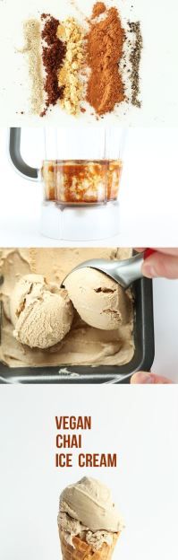 Vegan Chai Ice Cream