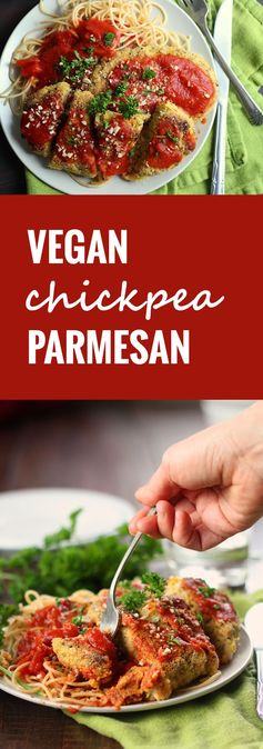 Vegan Chickpea Parmesan