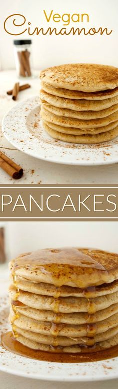 Vegan Cinnamon Pancakes