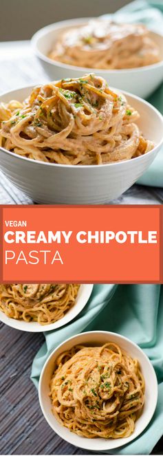 Vegan Creamy Chipotle Pasta