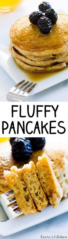 Vegan Fluffy Pancakes