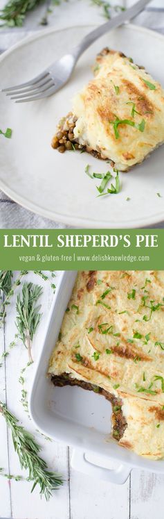 Vegan Lentil Shepherd's Pie