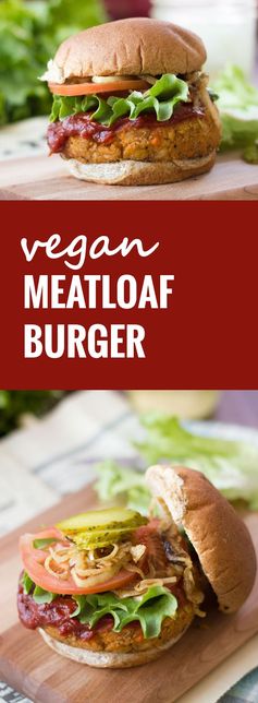 Vegan Meatloaf Burgers