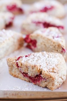 Vegan Raspberry Scones