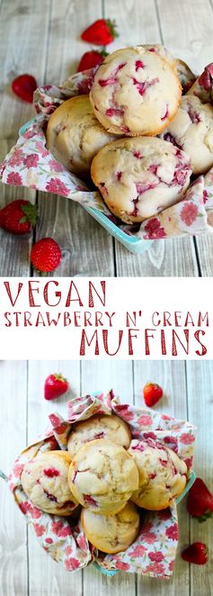 Vegan Strawberry Muffins