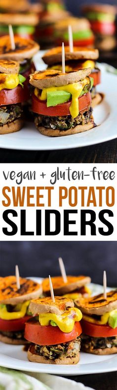 Vegan Sweet Potato Sliders