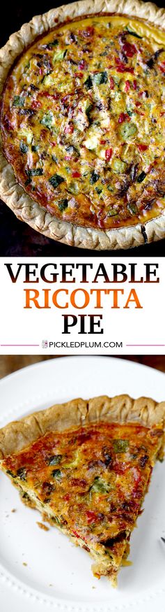 Vegetable Ricotta Pie