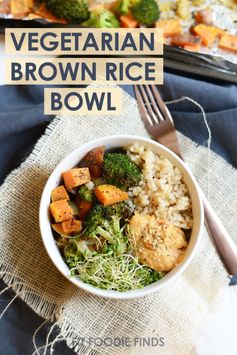 Vegetarian Brown Rice Bowl