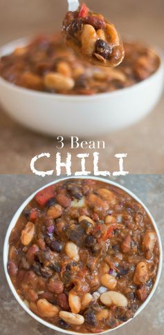 Vegetarian Chili Recipe With 3 Beans