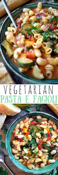 Vegetarian Pasta Fagioli