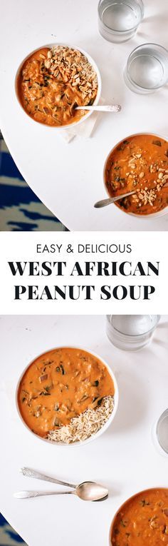 Vegetarian West African Peanut Soup