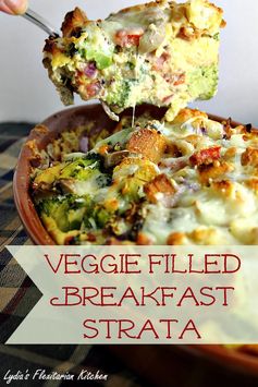 Veggie Filled Breakfast Strata