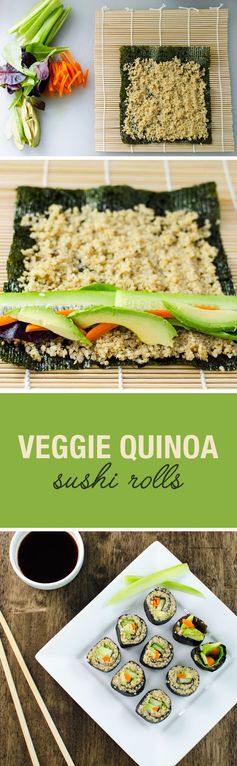 Veggie Quinoa Sushi Rolls