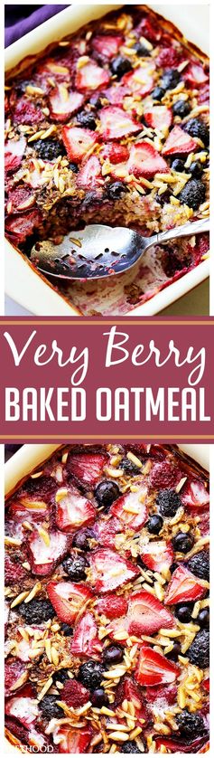 Very Berry Baked Oatmeal